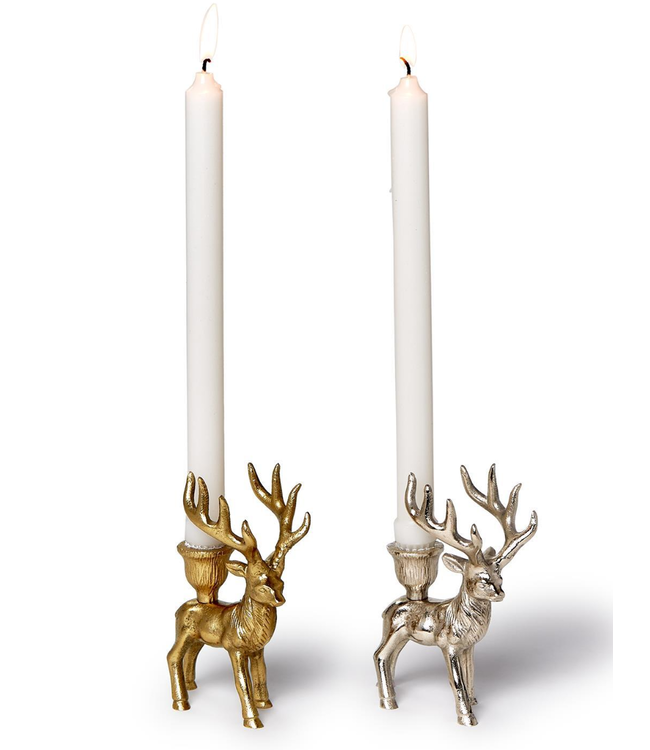 Deer Taper Candle Holder