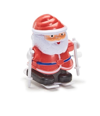 Two's Company Santa Skiing Wind Up Toy