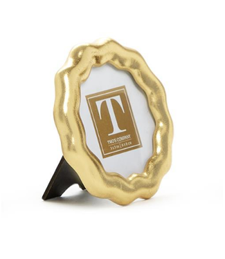 Two's Company Vintage Ore Photo Frame - Round 3"