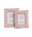 Pink Wicker Weave Photo Frame 5 x 7