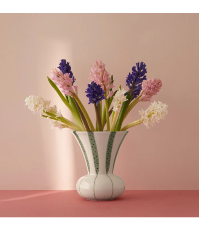 Kähler Signature Vase Green, 7.9''