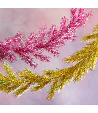 One Hundred 80 Degrees Tinsel Tingle Garland 72"