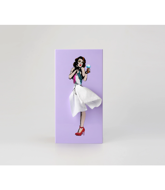 Flying Skirt Tissue Box