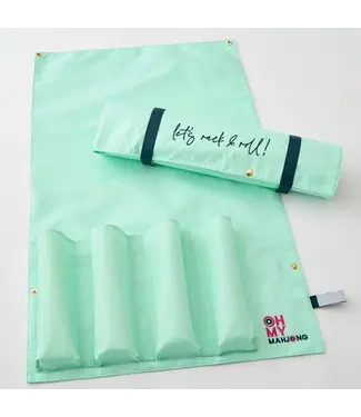 Oh My Mahjong Mint Let's Rack & Roll Bag