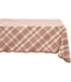 Harvest Tartan 60" x 120" Tablecloth - Mulberry/Brown
