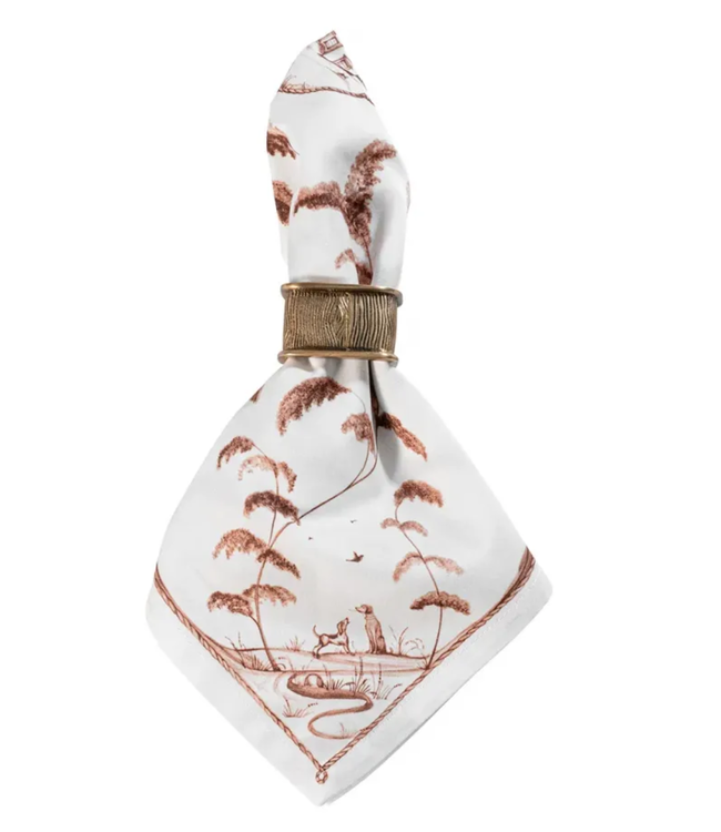 Country Estate Harvest Napkin - Sepia