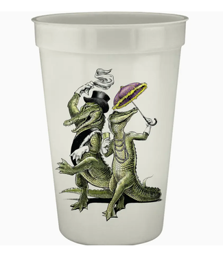 Alexa Pulitzer Second Line 16oz Pearlized Cups - Sleeve of 12