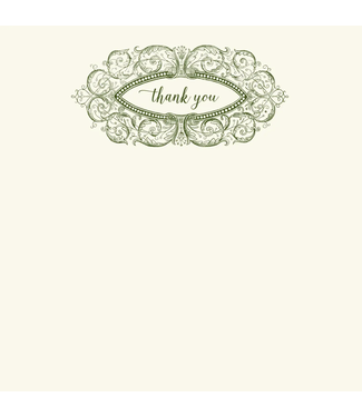 Alexa Pulitzer Thank You Cartouche Notes - 10 pack