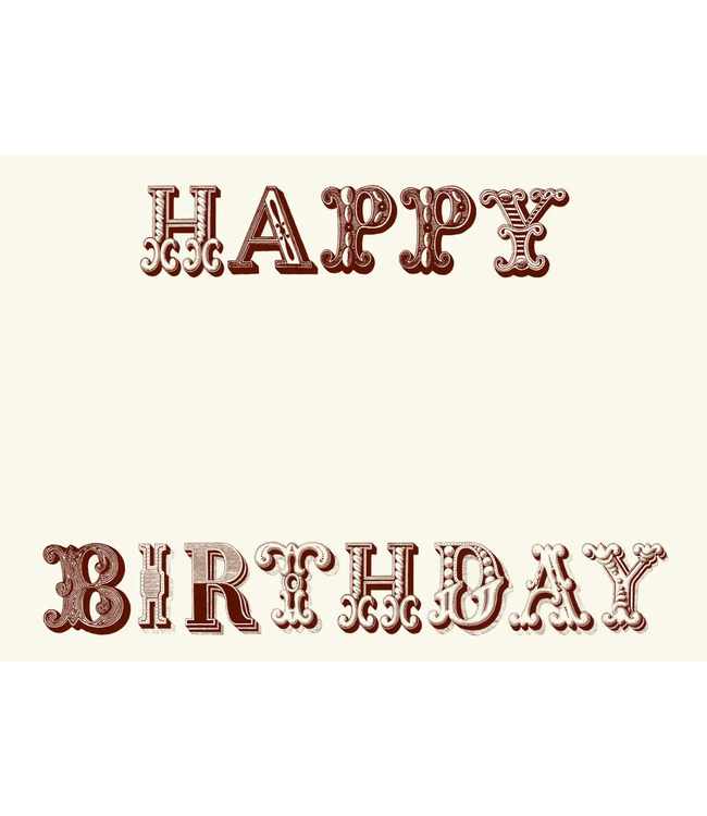 Happy Birthday Greeting Card