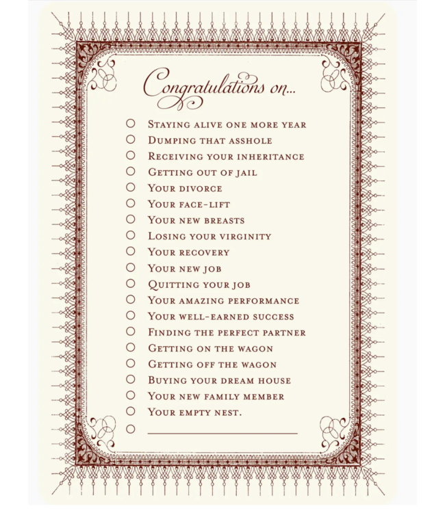 Congratulations Notes - 10 pack