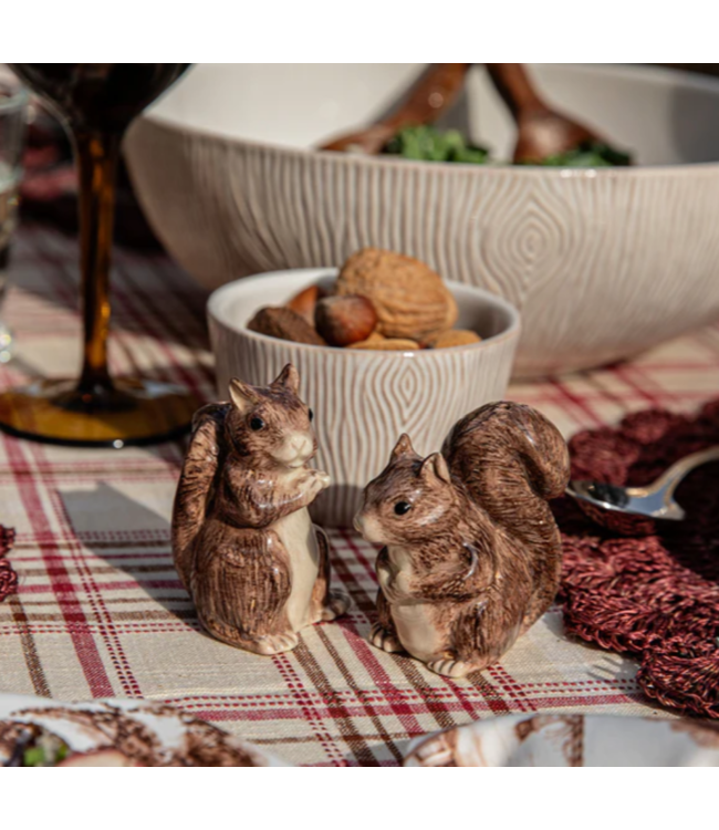 Clever Creatures Squirrel Salt and Pepper Set