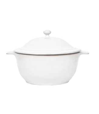 Juliska Puro 12" Casserole with Lid - Whitewash