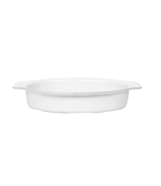 Juliska Puro 16" Oval Baker - Whitewash