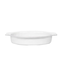 Puro 16" Oval Baker - Whitewash