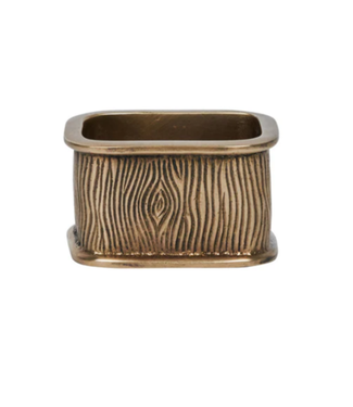 Juliska Blenheim Oak Napkin Ring - Brass