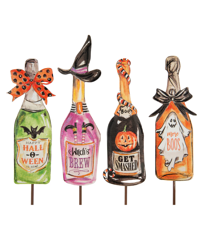 Spooky Wine Bottle - More Boos