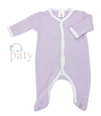 Paty Solid Color Footie Lavender