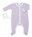 Solid Color Footie Lavender