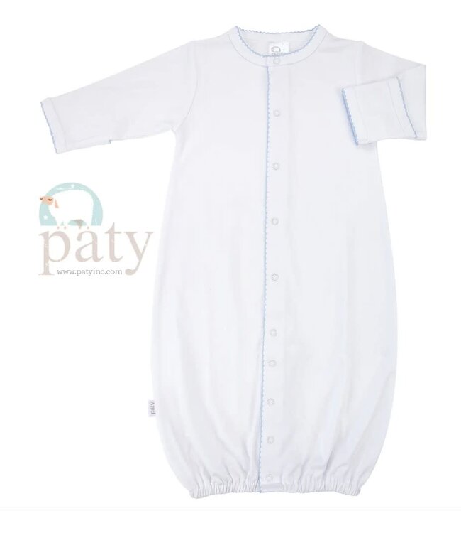 Pima ConverterWhite w/ Blue Trim