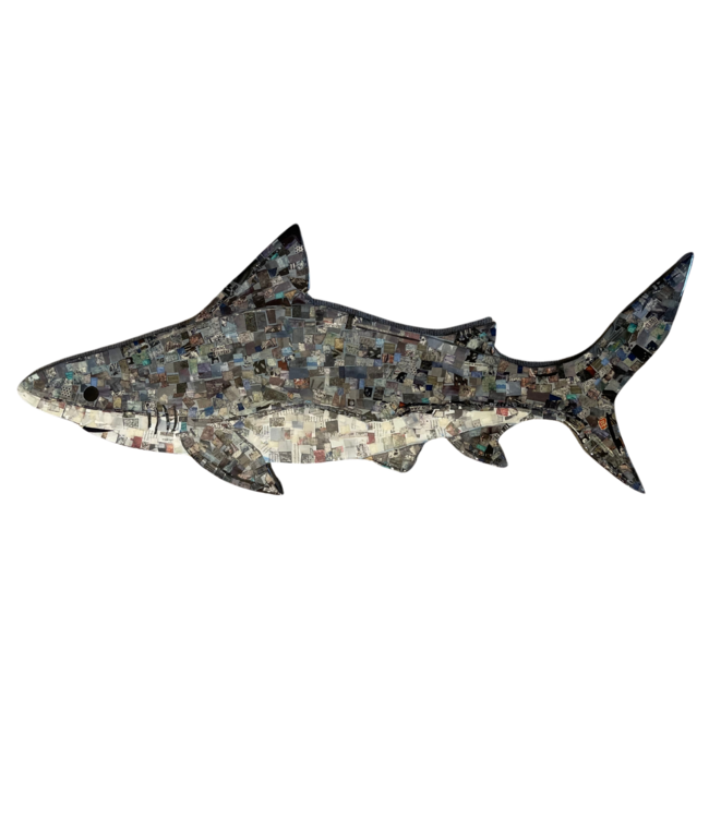 Cynthia Kolls Big Shark Collage