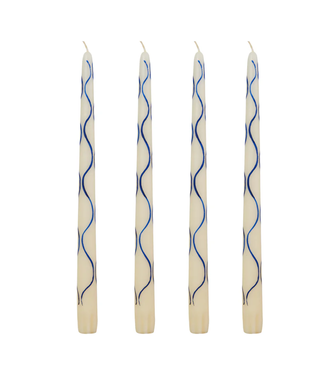 Misette Still Life Hand-Painted Taper Candles