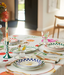 Still Life Hand-Painted Veggies Taper Candles (Set of 4)