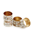 Set of 4 Mother of Pearl Napkin Ring Holder