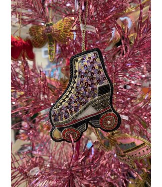 Tinker Tailor Sequin Roller Skate Ornament