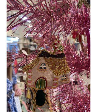 Tinker Tailor Gingerbread House Ornament