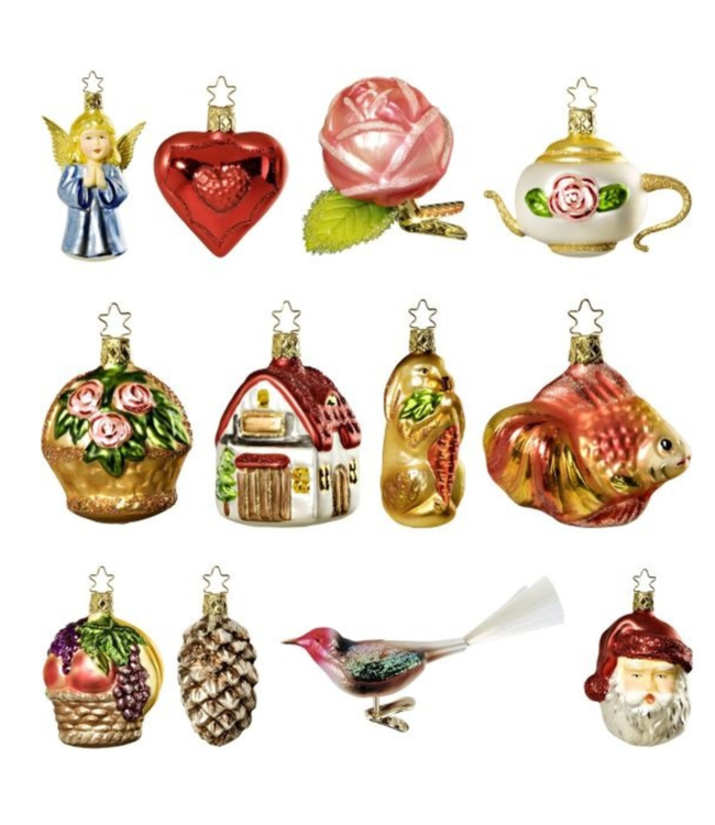 The Bridal Collection - 12 Ornaments, 2.6'' - 4.2''