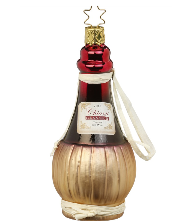 Chianti Ornament, 4.6"