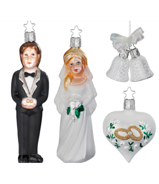 Inge-Glas Ever Ours Ornament Set