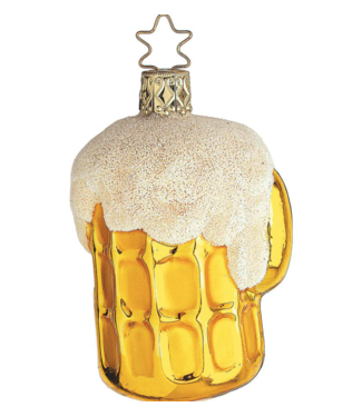 Inge-Glas Last Call Ornament, 3.2"