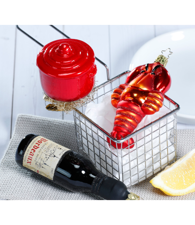 Atlantic Lobster Ornament, 4.6''