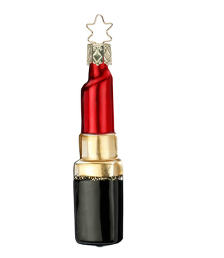 Inge-Glas Red Kissable Ornament, 3.8"