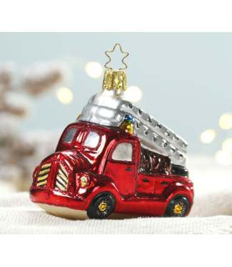 Inge-Glas To the Rescue Ornament, 3"