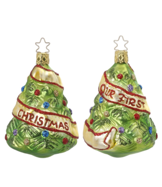 Inge-Glas Newly Weds Ornament, 3.6"