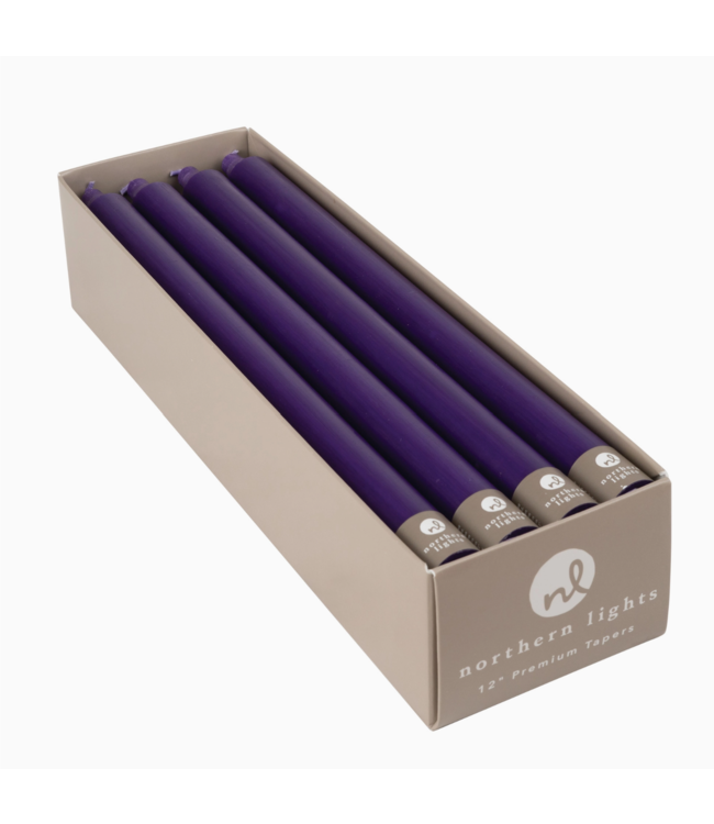 Purple 12" Single  Taper