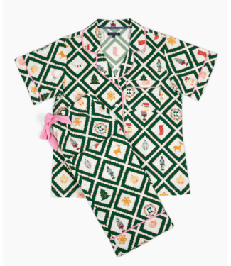 Katie Kime Katie Kime Holiday Story Pajama Pants Set
