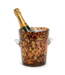 Glass Tortoise Print Ice Bucket