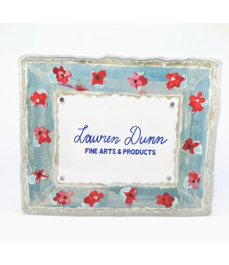 Lauren Dunn Vintage Blues Acrylic Frame 4 x 5