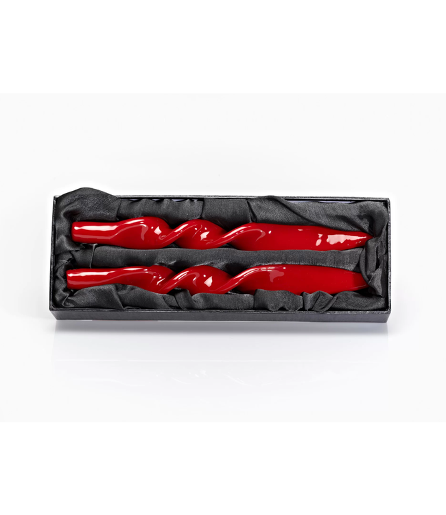 Twist Candle Tapers, Set of 2