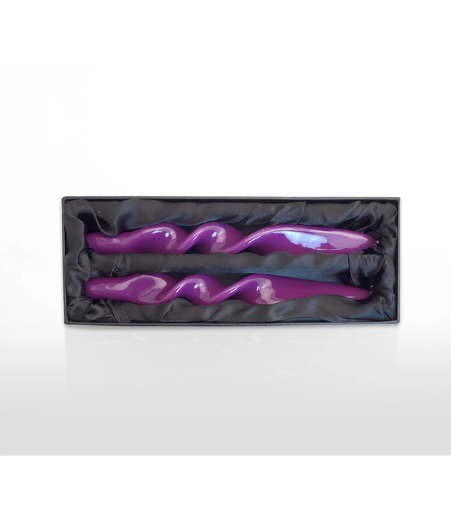 Twist Candle Tapers, Set of 2