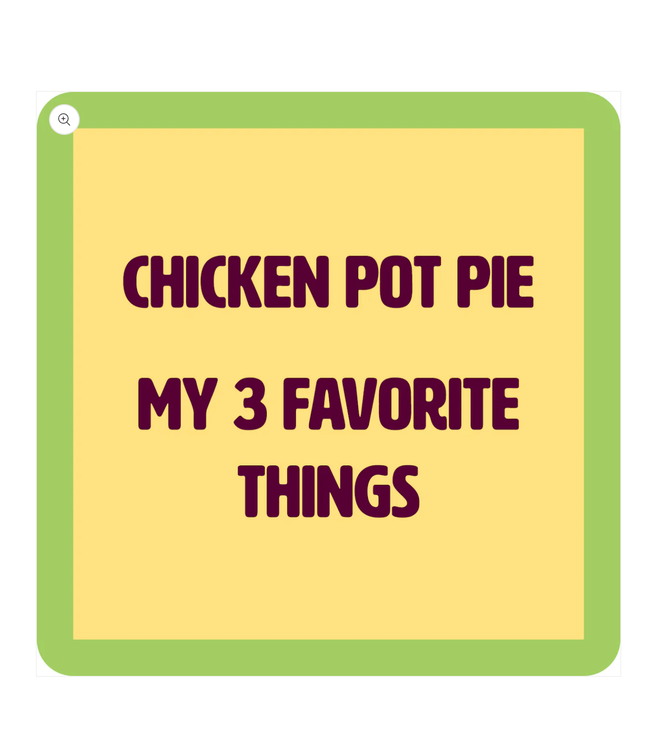 Chicken Pot Pie Coaster
