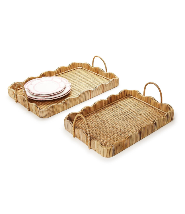 Scalloped Edge Tray