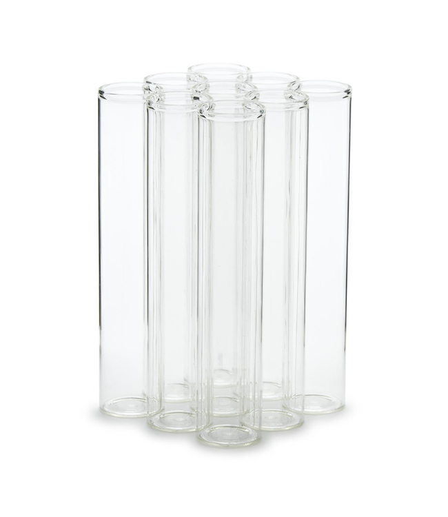 Set of 9 Connected Tube Flower Vase
