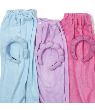 Two's Company Spa Headband & Wrap Set