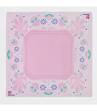 Oh My Mahjong Birdie Pink Mahjong Mat