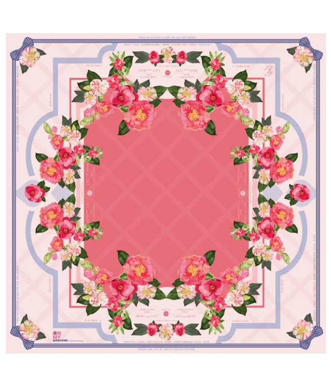 Camellia Mahjong Mat