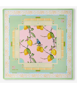 Oh My Mahjong Citrus Songbird Mahjong  Mat